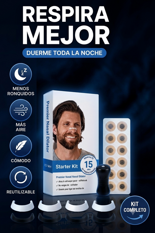 Kit Dilatador Nasal - Descanso y Rendimiento