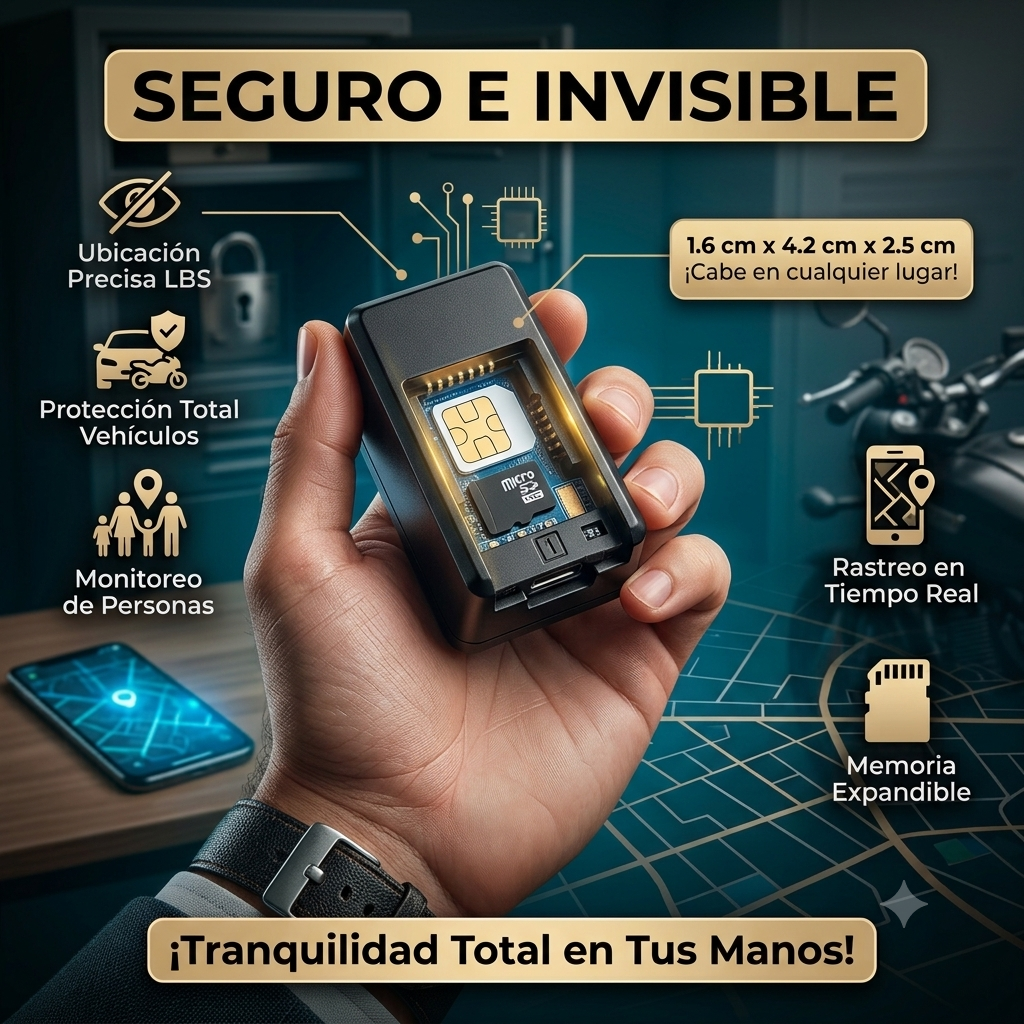 Mini Rastreador GPS GF-07